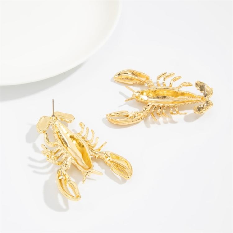 Fashionable Sea Style Earrings Crab/Lobster Ear Accessories For Girls Handmade Statement Jewelry