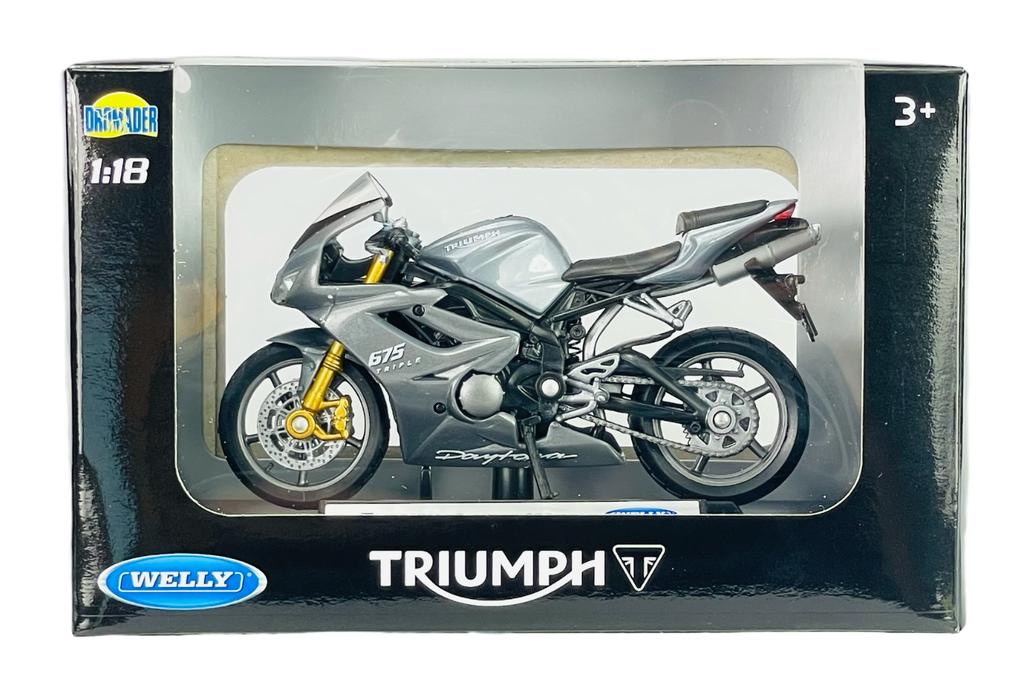 WELLY TRIUMPH DAYTONA 675 1:18 12822