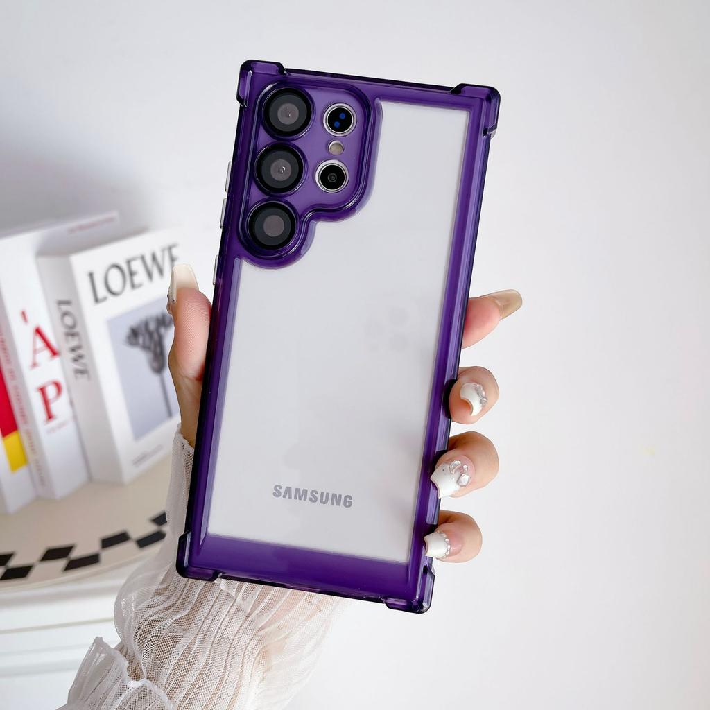 The Four-corner Airbag Drop Protection Is Suitable for The Samsung S24ULTRA Phone Case, S23FE Lens Film and S22Plus Protective Case