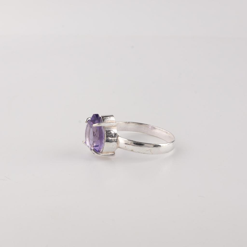Iolite Gemstone 925 Sterling Silver Jewelry Handcrafted Women Ring For Mother RR-81-6