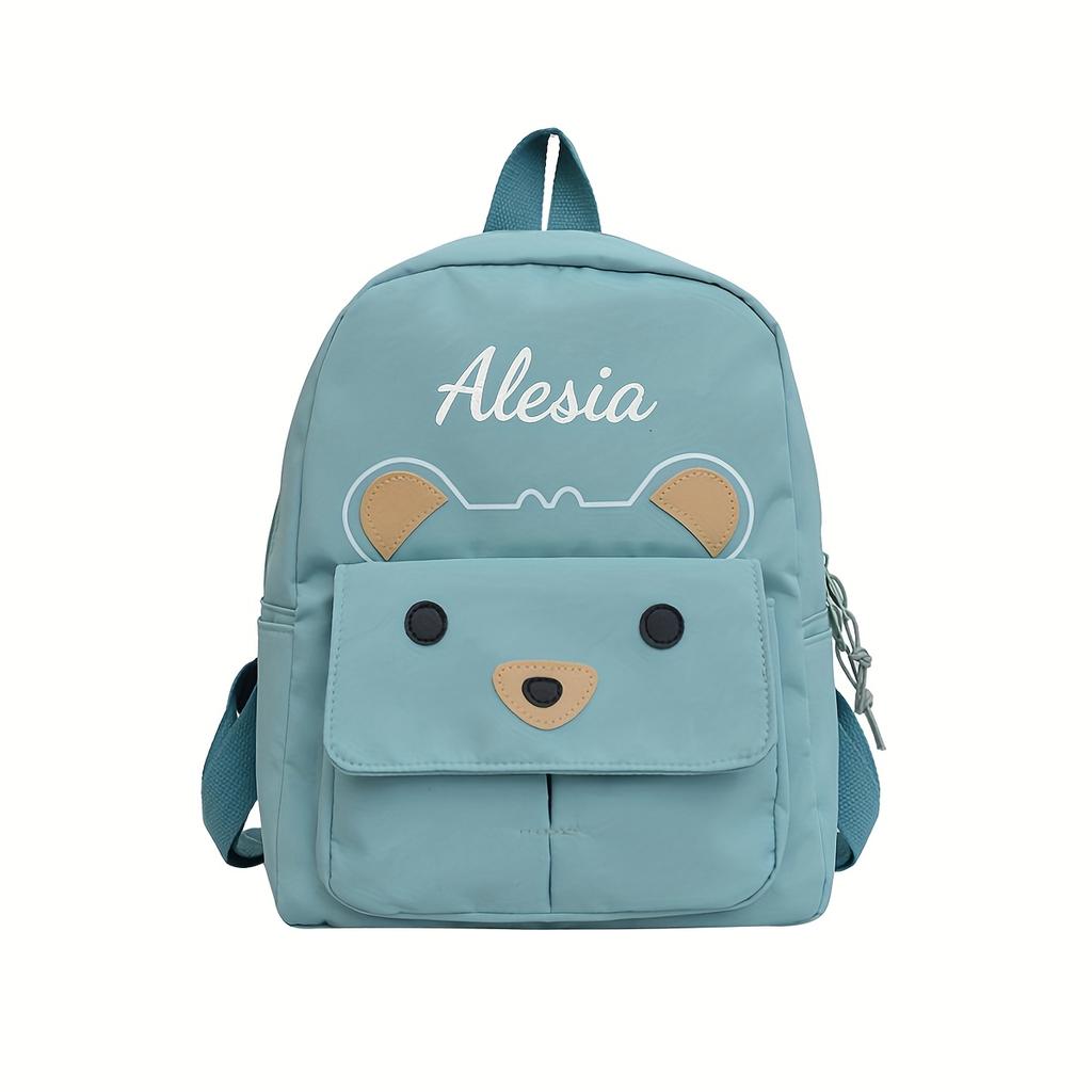 Embroidered Toddler Backpack Custom Kids Backpack Personalized Children'S Backpack Kids School Gift Laptop Bag Back To School