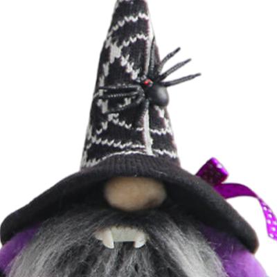 Strašidelný Halloweenský trpaslík plyšová panenka Roztomilý pavoučí trpaslík plyšová panenka Upíří trpaslíci Halloweenská ozdoba Domácí dekorace Dětský dárek