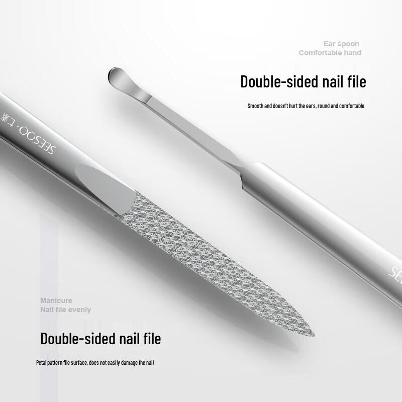 Qisu 2-Piece Mini Manicure Set