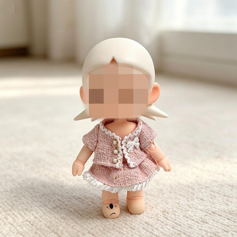 [Cloth Only] the Princess Style Clothes  for 20CM Plush Dolls, 2PCS Pearl Fragrance Set.