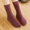 Winter Warm Women Socks Wool Male Men Socks Super Thicker Solid Socks Merino Socks Against Cold Snow Terry