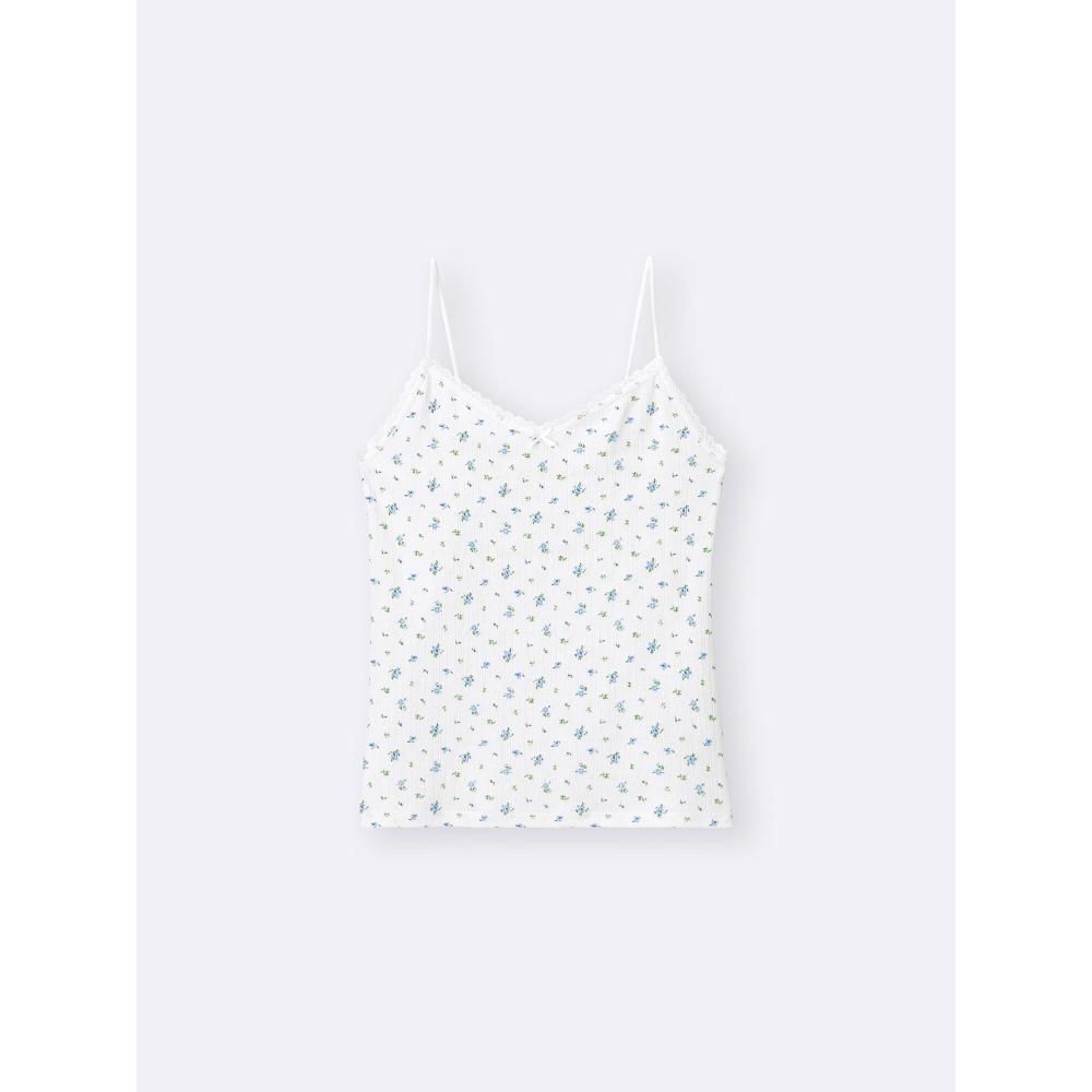 GU by Uniqlo Cotton Blend Camisole  Dry   Flower 