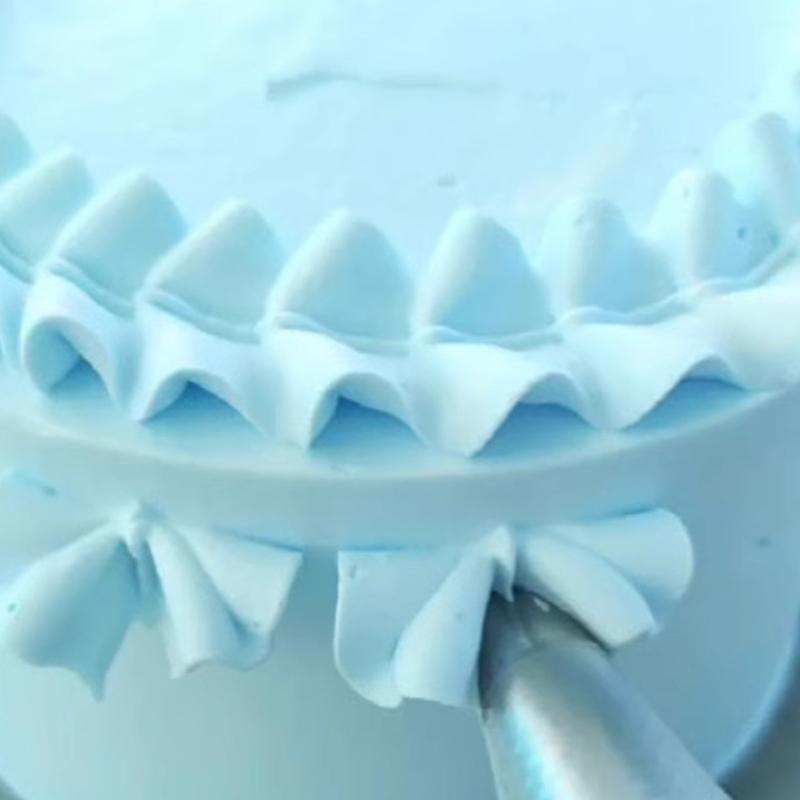 Špička na zdobení motýlkem Nerezová ocel List Lilie Fondán Krém Stříkací tryska Zdobení sušenek a dortů Kuchyňské pekařské nástroje