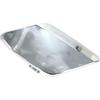 Tow Hole Cover Front Bumper Tow Hook Eye Cover Cap Replacement 1668851223 for 2012-2015 Mercedes W166 ML350 ML550 Chrome