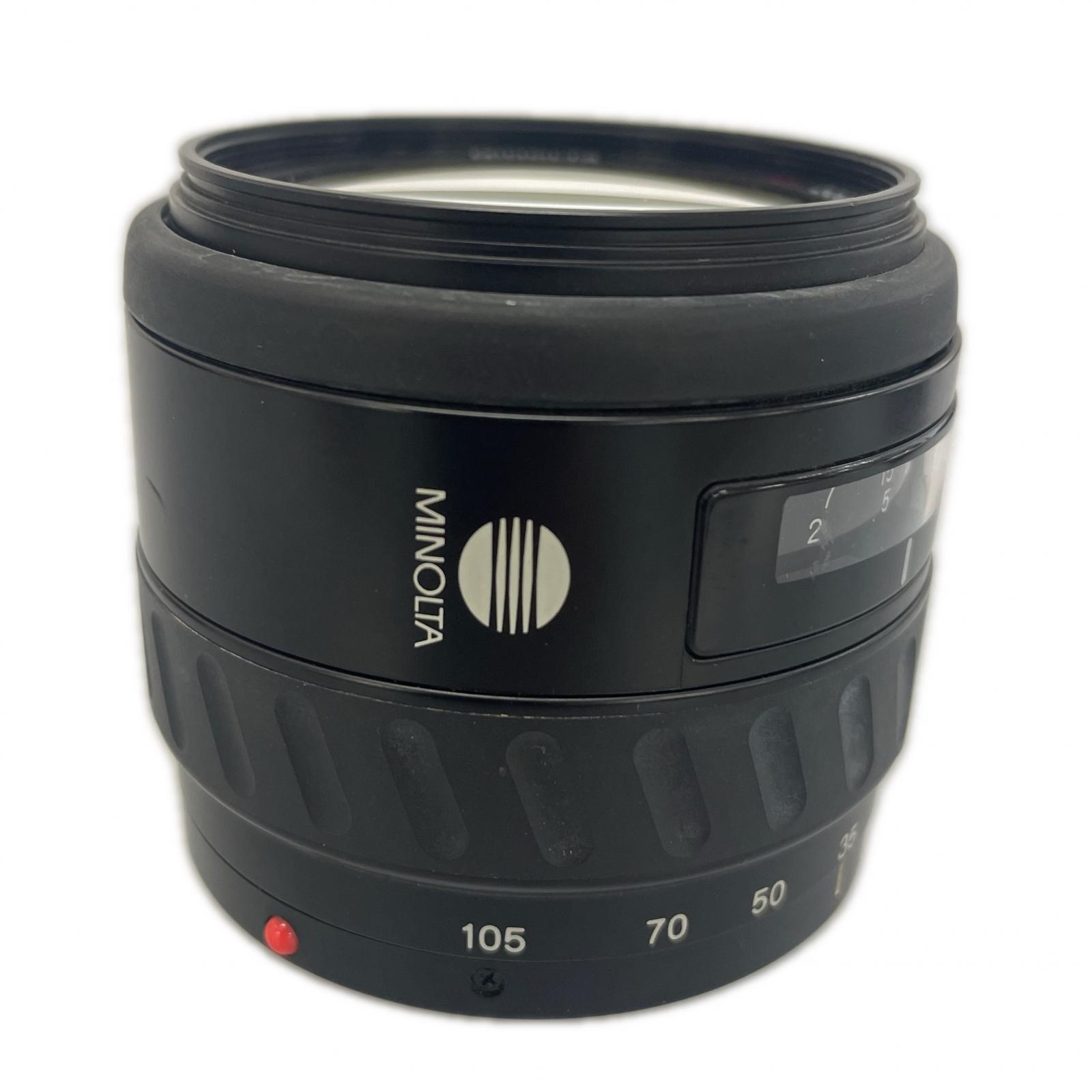 

MINOLTA Exchange Lense used