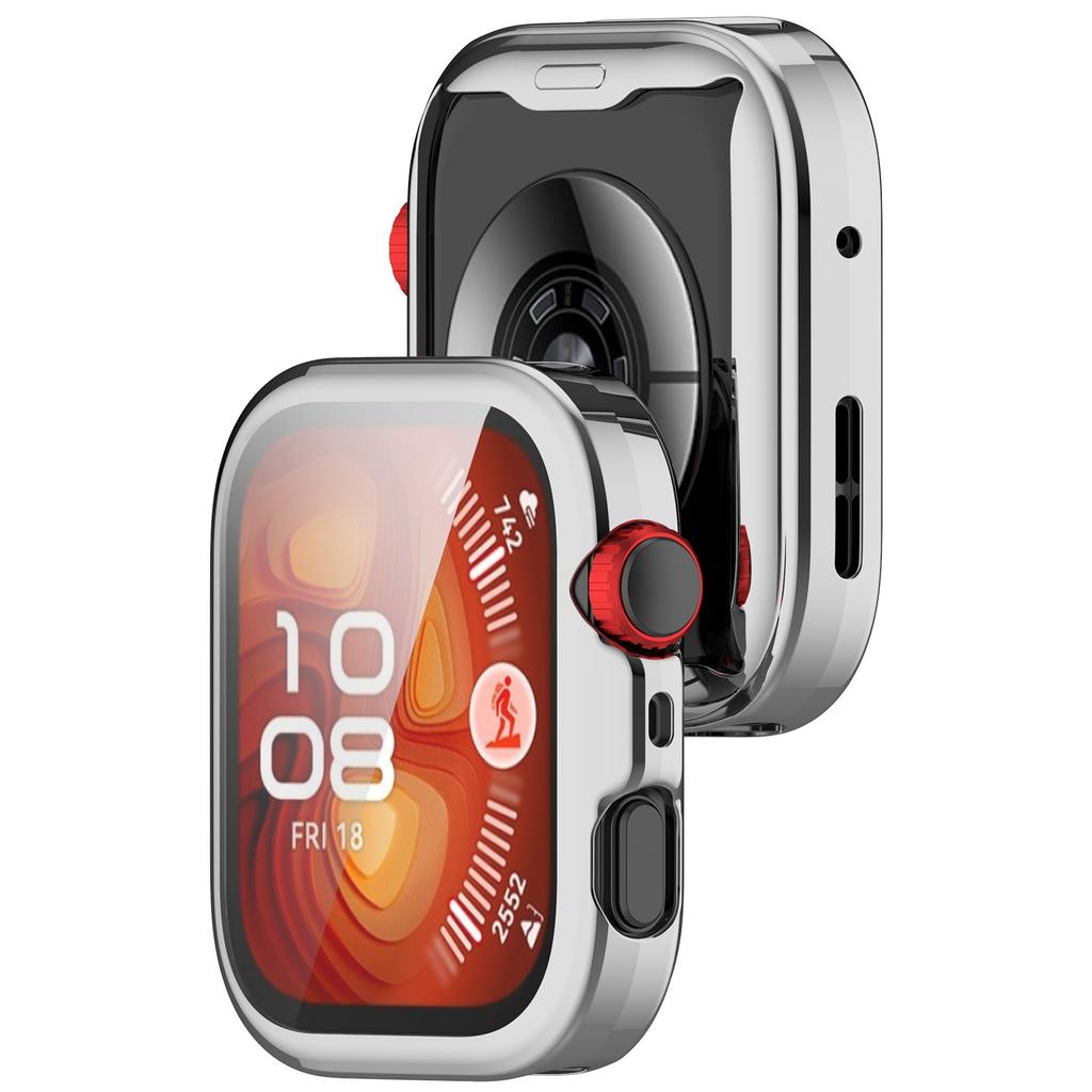 Pokovovaný TPU kryt pro Huawei Watch Fit 4/4 pro Měkký silikonový chránič obrazovky Měkký ochranný kryt pro Huawei Fit4 kryt skořepina
