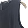 Theory No Sleeve Knee-length Dress 2 Black Back Zip Women Used