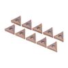 TNMG332EF YBG205 Turning Insert for For stainless Steel Maintains Tight Tolerances Provides High Performance 10PCS