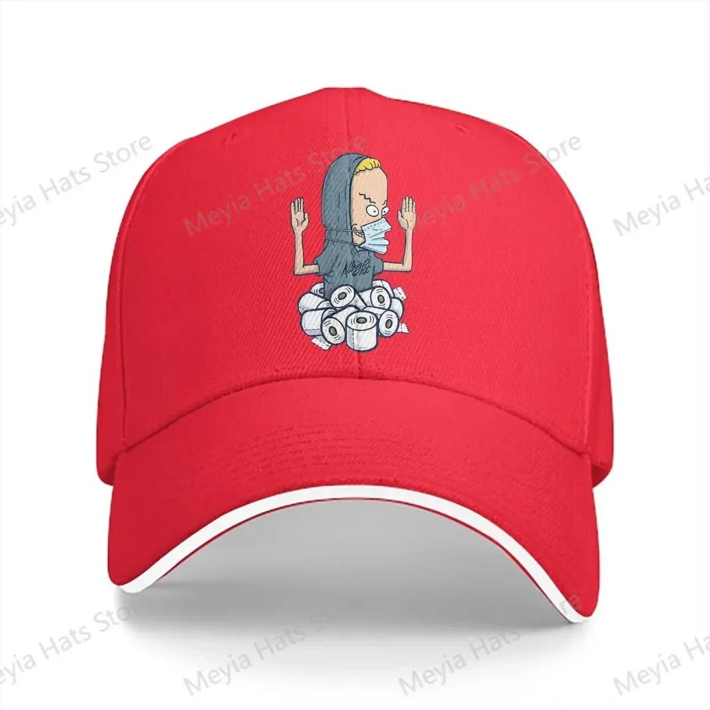 Cornholio Beavis And Butthead Anime Baseball Cap Unisex Hats Women Visor Sunprotection Snapback Caps