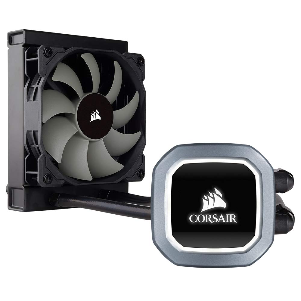 

Corsair Liquid CPU Cooler with both FN1190 H60-2018- [Compatible Intel/AMD] CW-9060036-WW