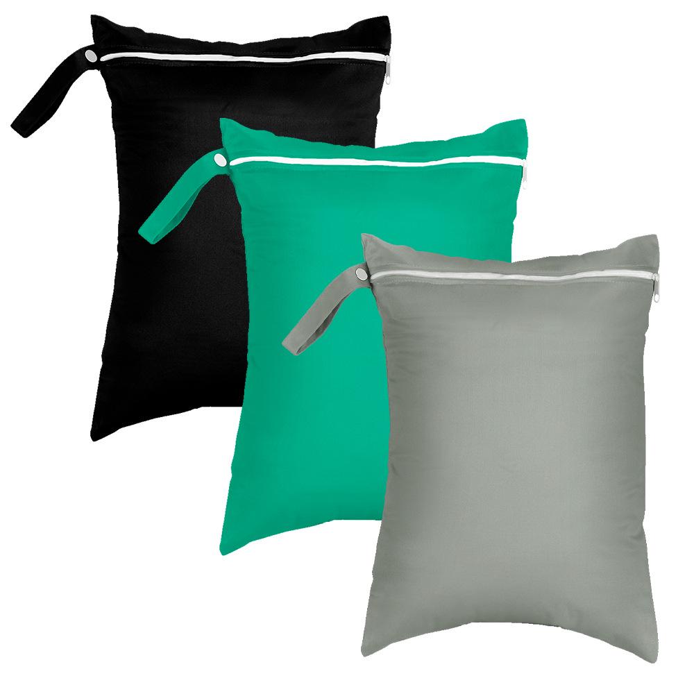 

Waterproof 30x40 Diaper Storage Bag: Wet/Dry Separation Mummy Bag, Multifunctional Hanging Pouch 30*40cm Single Pocket Storage Bag