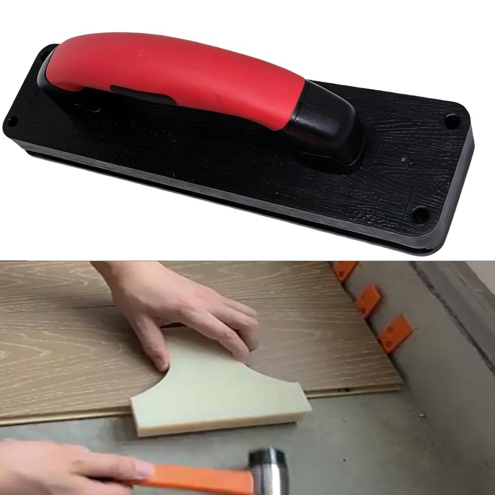 116x61mm Tapping Block With Handle Easy To Use For Laminate Flooring Hardwood For Quick Laminate Flooring Assembly Repair Work