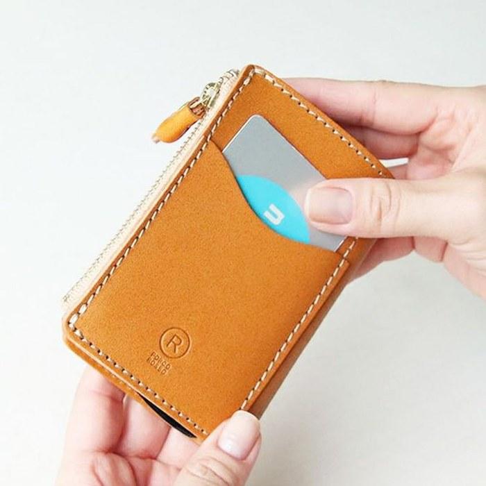 Porcorosso Key Case with Coin Purse, Men's Genuine Leather 6-Key, Tochigi Leather, Key Holder, Smart Key, Made in Japan, Women's Leather