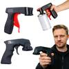 Ergonomic Spray Gun Handle Trigger Grip Compatible with Aerosol Paint Cans for Controlled Application and Reduced Hand Fatigue