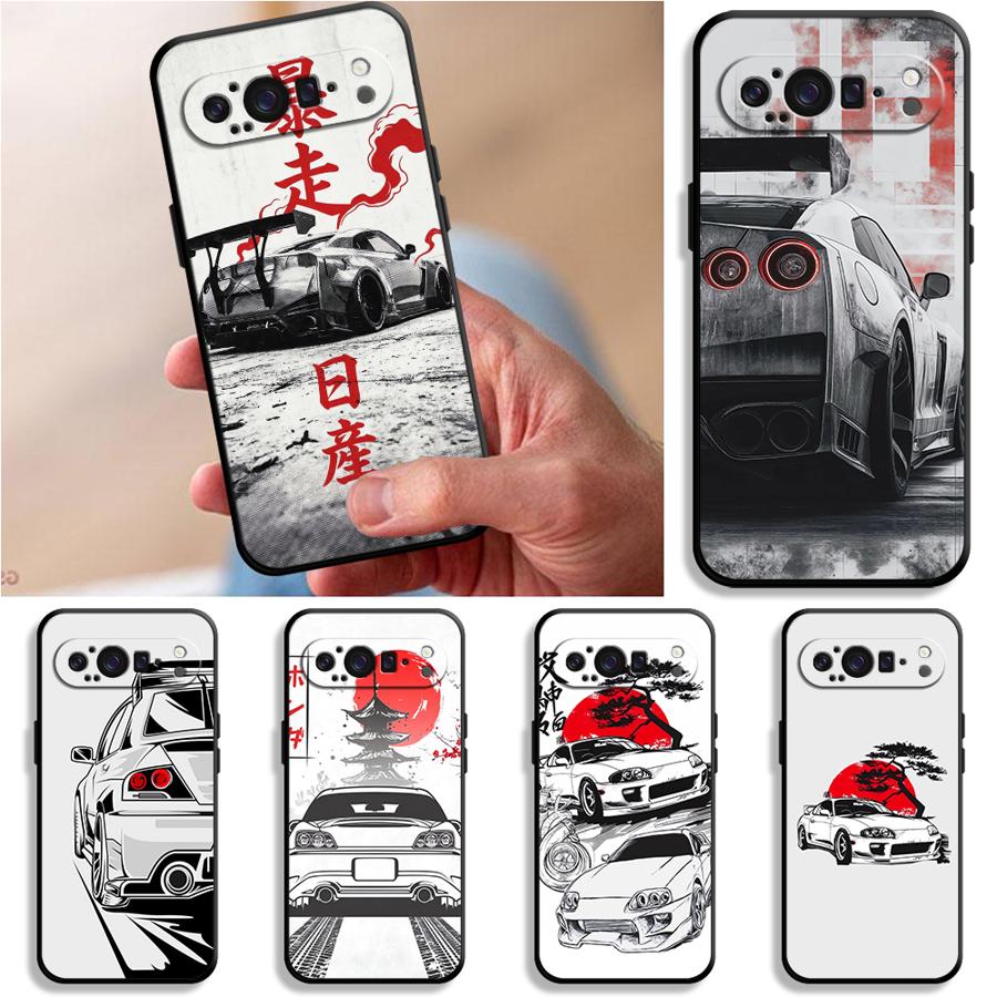 Funda Handyhülle Case für Google Pixel 10A 8a 9a 7a 6a 6 7 8 Pro 10 9 Pro XL JDM Sport COOL Auto