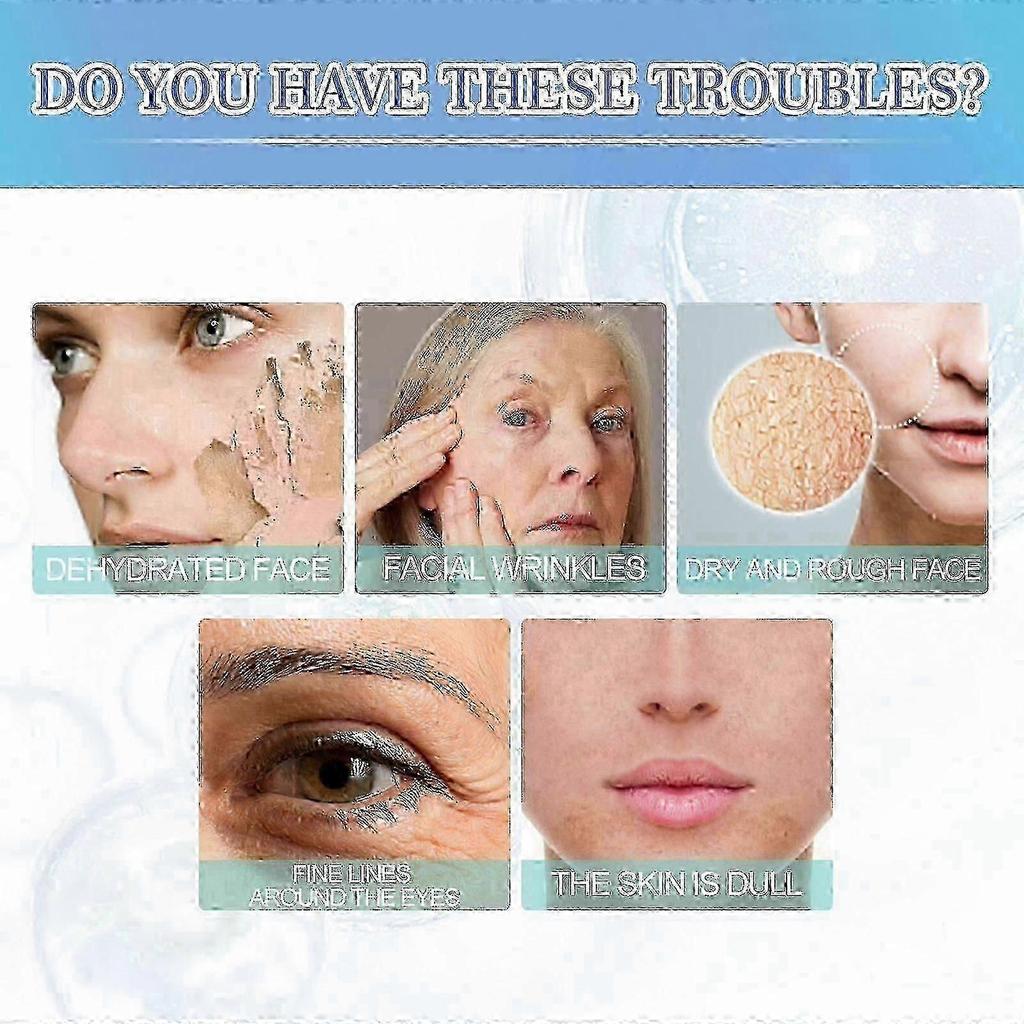 Collagen Anti-Wrinkle Serum For Reducing Fine Lines On Facial Skin