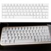 64Pcs PBT Blank DIY Keycap Mechanical Keyboards Original Profile No Print White Keycap Set for MX Switches
