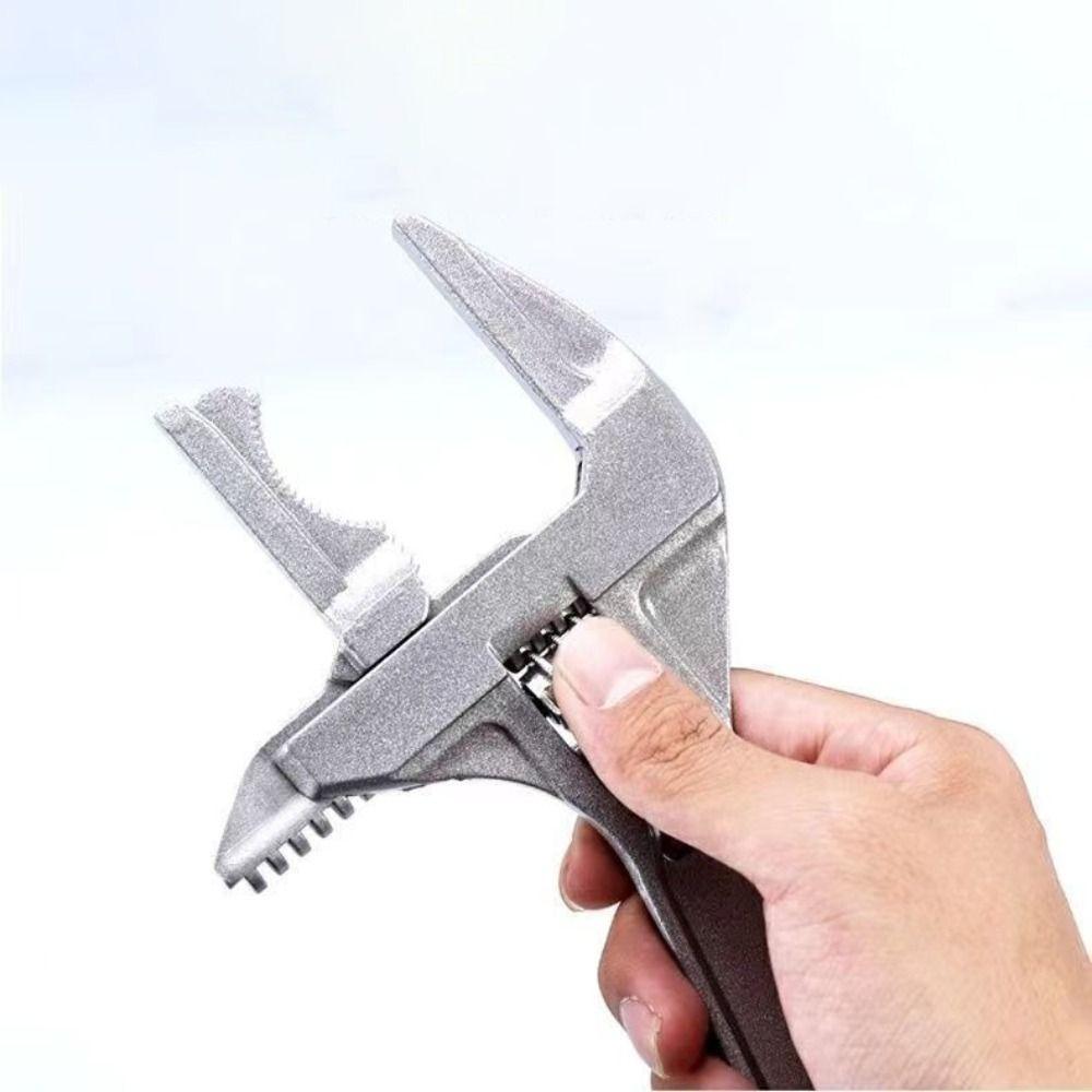 Extra Large Opening Bathroom Plumbing Wrench Faucet Pipe Tubing Hand Tool  Basin Sink Hardware