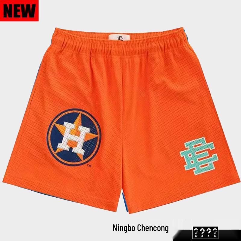 

Унисекс Американские EE Быстросохнущие Сетчатые Спортивные Шорты для Бега и Велоспорта - Выше Колена 2XL