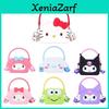 Medium-sized Silicone Bag For Kids Available In Multiple Colors And Cartoon Patterns