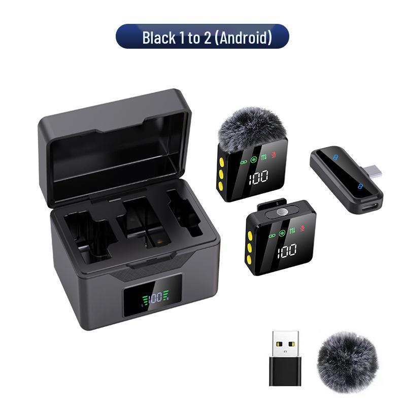 X7 Wireless Lapel Microphone for Phone Streaming & Video Recording with Noise Reduction