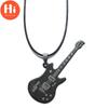 Cześć stalowa muzyka gitarowa Punk Rock łańcuszek do swetra biżuteria łańcuszek do obojczyka modne dodatki naszyjniki