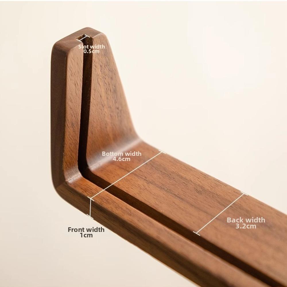 U Shape Desktop Picture Frame Wooden Photo Display Rack New Photo Holder  Wedding Use