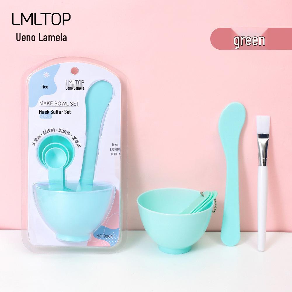 LMLTOP 6-Piece DIY Mask Tool Set with Portable Bowl