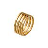 Retro Chic Multi-Layer Elastic Ring for Women - Trendy, Stylish Index Finger Jewelry