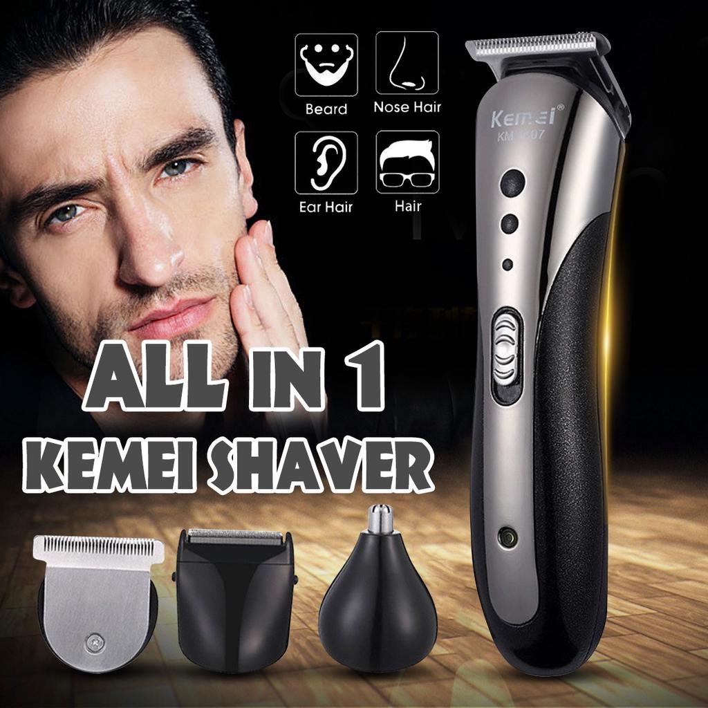 Buy 3 In 1 Professional Fast Charging Hair Clipper Haircut Shaver
