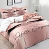 Eyelash Pattern Digital Printing Duvet Cover Set Bedding