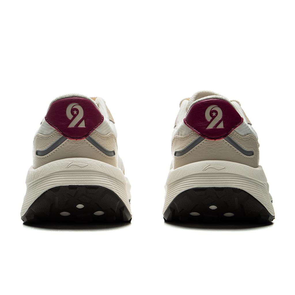 Li Ning Zheng Rong M500 Versatile Retro Thick Sole Fashion Trend Shock Absorption Non-Slip Wear-Resistant Support Low-Top Casual Shoes AGCV056-3