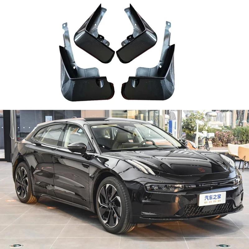 Voor Zeekr 001 2024 Accessoires    4 STuks Voorste Spatbord Spatlap Afdekking Achterspatborden Wielen Auto Accessoires