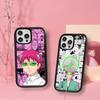 Cute Kitty Boy Saiki Kusuo Magnetic Case For IPhone 17 16 14 13 12 11 15 Pro Max Plus Wireless Charge Phone Cover