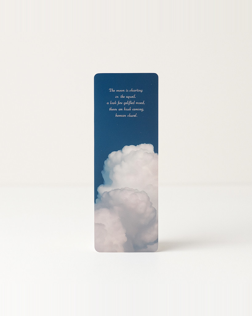 5 Pcs/pack Space Tour Series Bookmark PVC Reading Book Mark Dusk Moon Book Page Marker Stationery Supplies