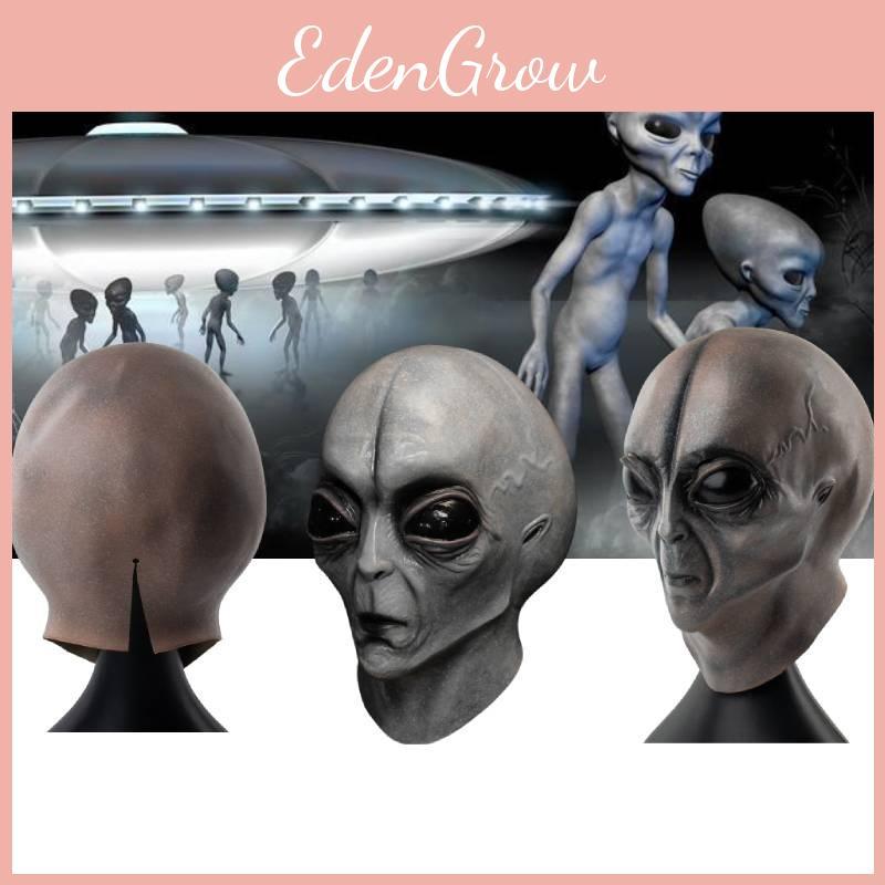 Neue 2021 Alien Latex Kopfbedeckung Halloween Horror Requisite