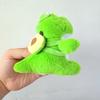 Roztomilý zelený dinosaurus plyšový přívěsek na klíče měkké plyšové zvířátko přívěsek na tašku klíčenka Kawaii panenka dárek pro dívky chlapce ženy