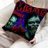 Horror Punk Rock MMisfits Music Pillow Anime Pillow Sofa Bed Head Pillow Cover Cushion Cover 45x45 Cm Fashion
