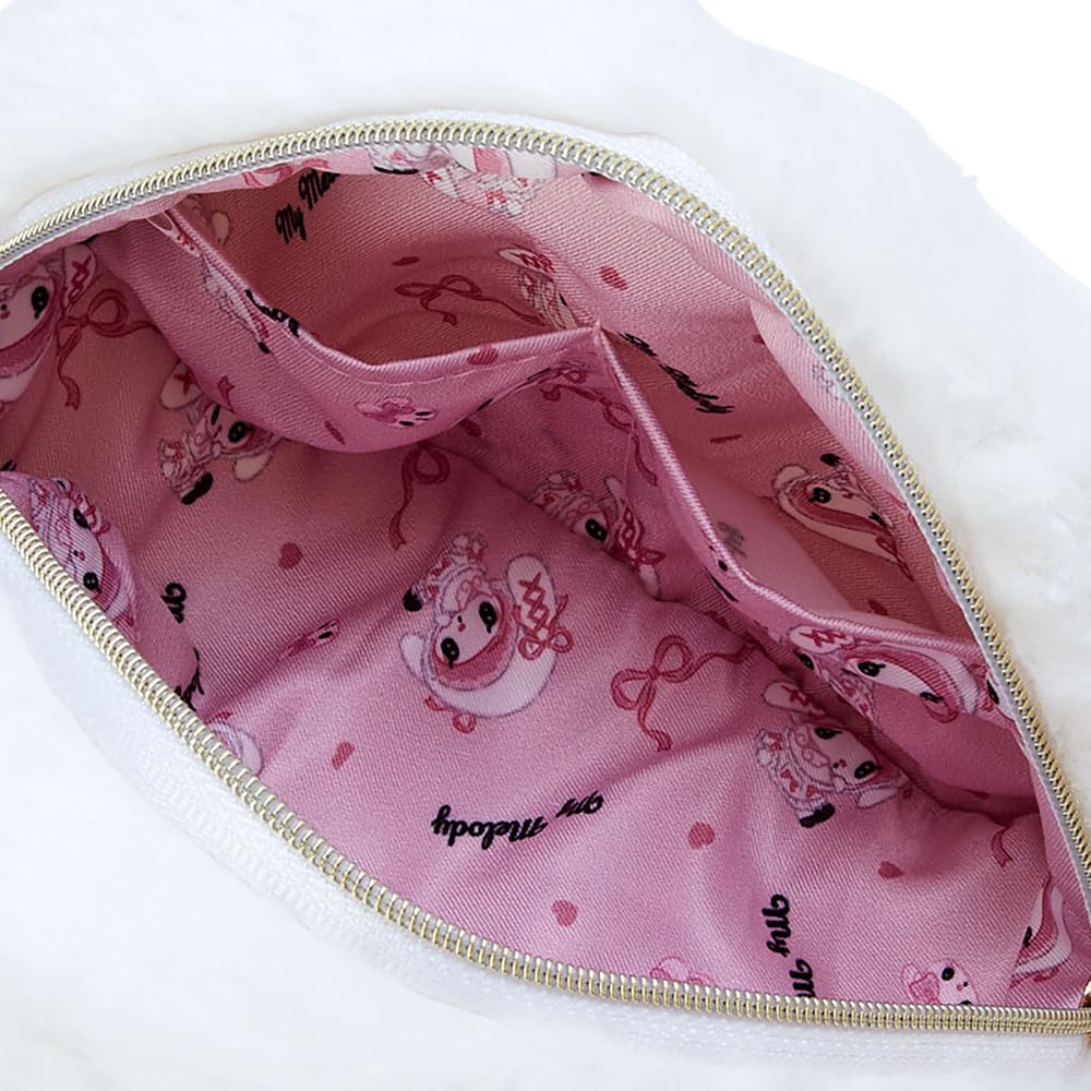 Sanrio My Melody Face Shape Pouch 542547 (Moonlit Melochrome)
