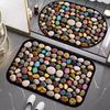 Pebble Bathroom Mat Absorbent Mat Dirt Resistant and Easy To Maintain Non Slip Mat