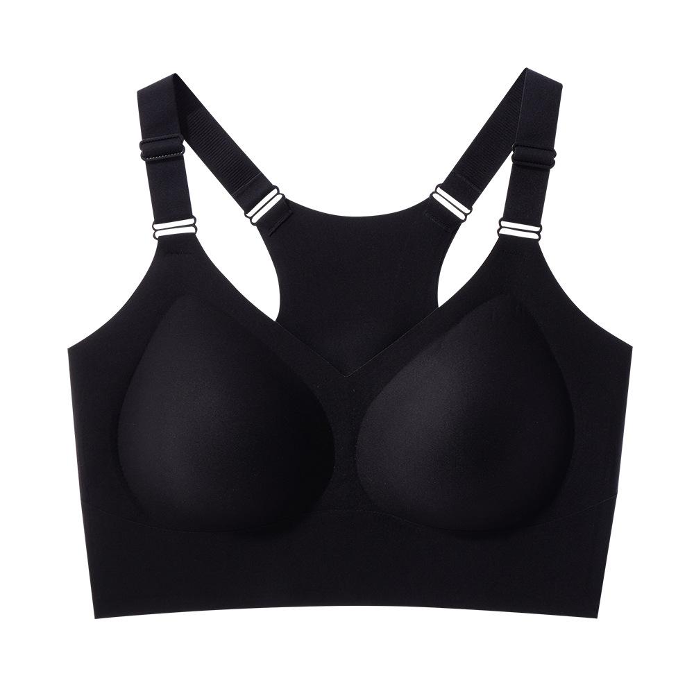 European and American Comfortable Seamless Lifting Bra Wire-free Push-up Sports Bra