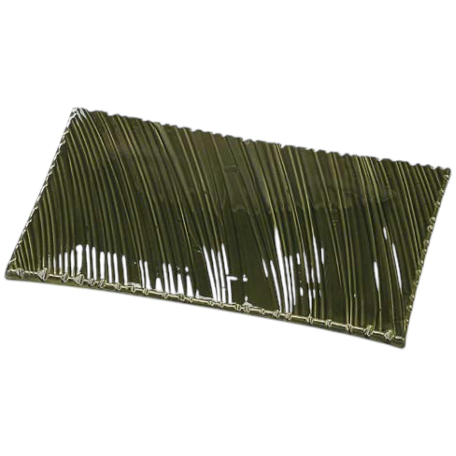 

Premium Nigiri Sushi Shinogi Wave Carved Plate with Oribe Made in Japan J-Kitchens Plate, 33cm, Lacquer, Shatter-Resistant,