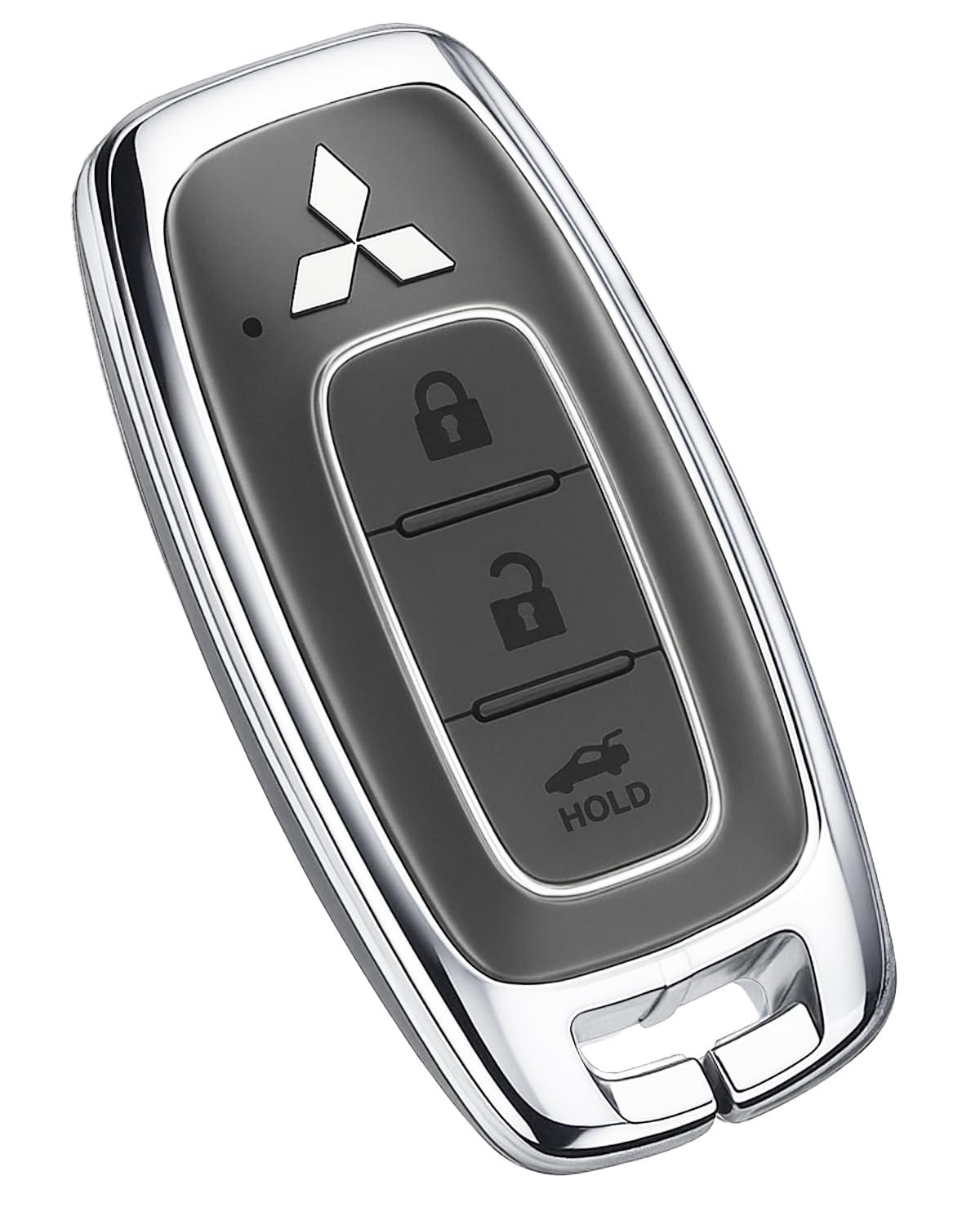 

MKMC Key Case, New Model Delica Mini Mitsubishi Ek Space Key Cover (Silver) срібний