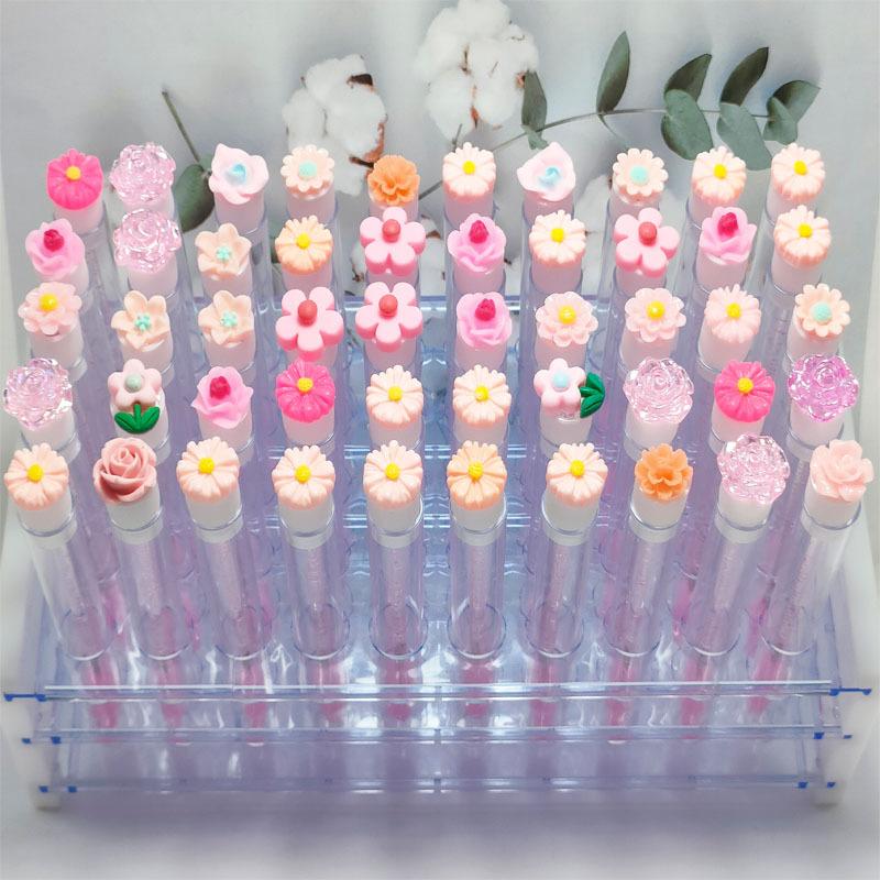 50PCS Reusable Eyelash Brush Tubes Eyebrow Brush Eyelash Wands Replaceable Dust-proof Cleaner Storage Tubes Makeup Tool