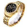 BINLUN Gold Mechanical Automatic Business Popular with Stainless Date Display Men's Watch, Waterproof, Stylish, Casual, Watch, Gentlemen, Steel,