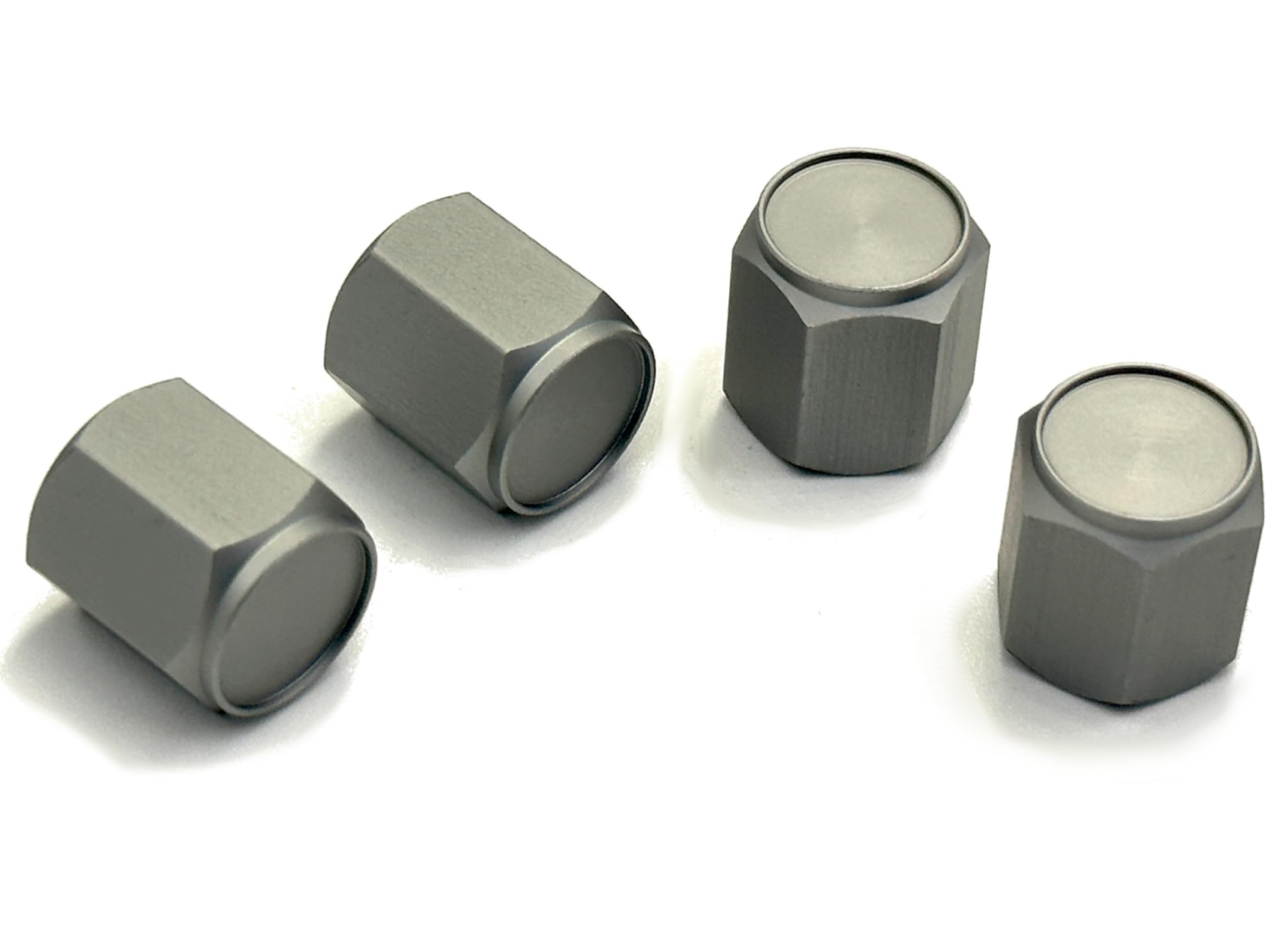 

COTRAX Aluminum Air Valve Cap, Set of 4, Tire, Wheel, Compatible with Cars, Motorcycles,